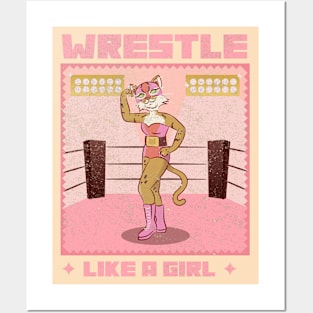 Funny Wrestling Quote Girls Posters and Art